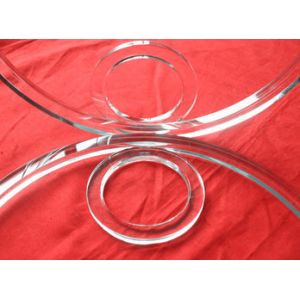 Transparent quartz glass rings factory directly sell