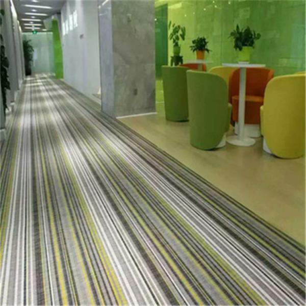 High Strength Woven Vinyl Flooring , 2m Width Woven Pvc Flooring