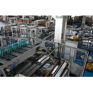 Multiple paper roll wrapping machine toilet tissue making machine