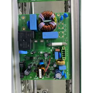 Green Solder Mask Power Protection PCB Assembly with Blue Soldermask and White