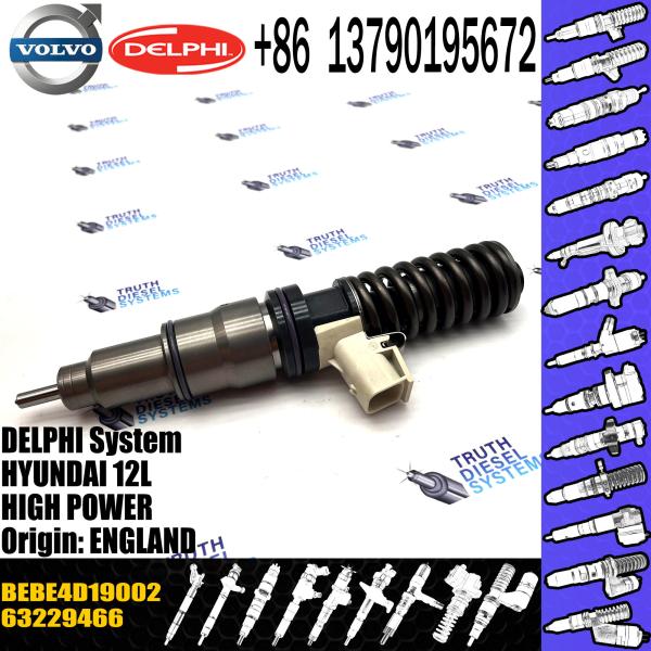 Diesel Fuel Injector 63229466 33800-84820 BEBE4D19002 E3.18 for HYUN-DAI 12L LOW POWER