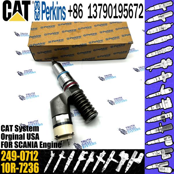 Excavator C11 C13 Diesel Engine Parts Fuel Injector Nozzles 10R-3147 2490712 249-0712