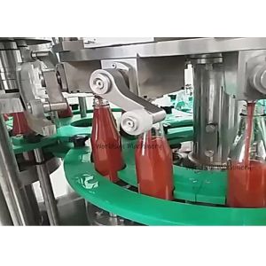14000BPH SUS304 Ketchup Tomato Sauce Filling Machine automatic capping machine