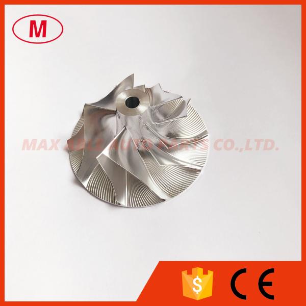 CT12 17208-46030 39.05/58.03mm 5+5 blades Turbocharger milling/aluminum 2618/billet compressor wheel