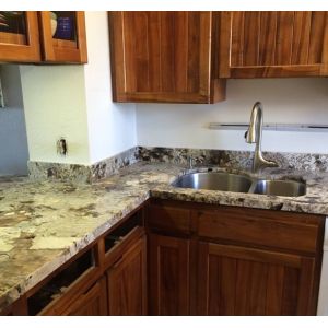 Copenhagen Kitchen Granite Countertop / Custom Cut Stone Table Top