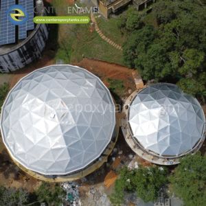 Wholesale Aluminum Geodesic Dome Roof for Water Storage Tanks: Protects Stored Water from Contamination from china suppliers