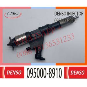 China 095000-8910 095000-8010 Diesel Common Rail Fuel Injector For HOWO A7 VG1246080051 on sale