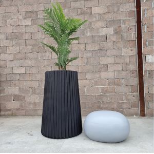 Revamp Your Plant Display With Durable Fiber Clay Planter Collection