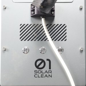 Solar Panel Cleaning Device with Ai Navigation System and Cold Water Cleaning