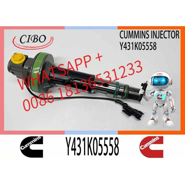 Excavator Fuel Injector QSK Construction Machinery Part Diesel Engine Parts Injector Y431K05558 For Cummins Engine