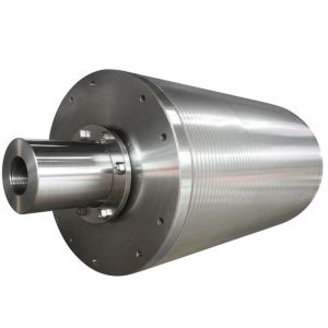 China Hard Chrome Plated Pre-heater Cylinder with Rotary Design for Equal Heating and Steam Rotary Joint on sale