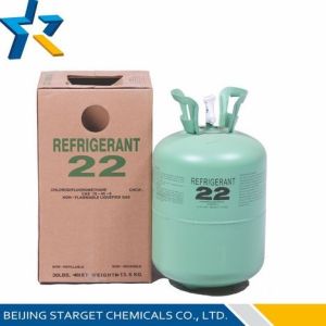 Wholesale R22 CHCLF2 formula Chlorodifluoromethane HCFC R22 Refrigerant Replacement for intermediate from china suppliers