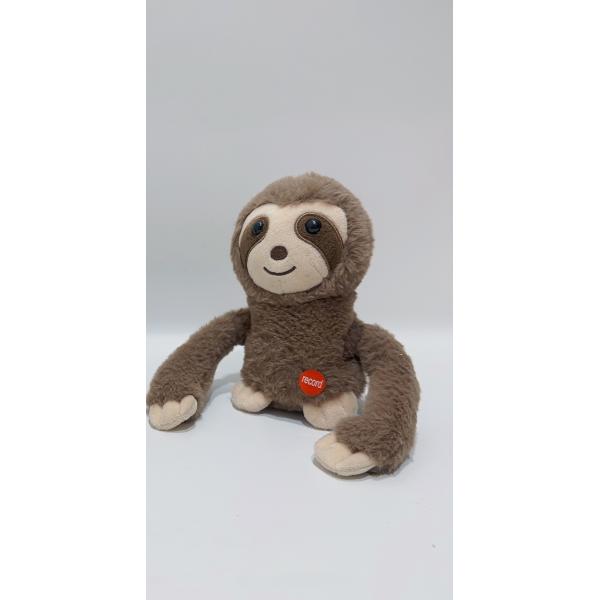 Quality Somersault Sloth Electronic Interactive Repeating Plush Toy Singing Lullabies for sale