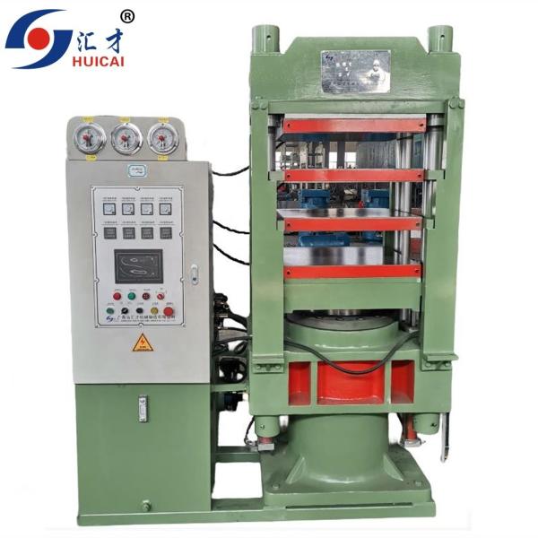 1900 Working Layer PLC Control Hydraulic Rubber Vulcanizing Press Machine for