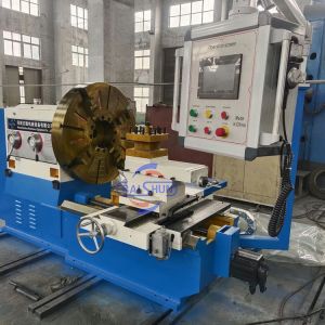 Floor Type Flange Surface Lathe For Turning Shipyard Propeller