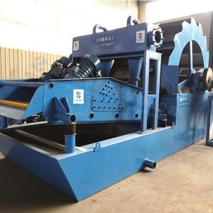 Punching Screen Wheel Sand Washing Machine Impeller Type Customized Color