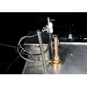 Cellular Plastic Materials Flammability Test Chamber Horizontal Burning PLC