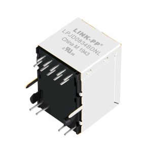 V890-1AX1-A1 Vertical RJ45 Socket , LPJD0834BDNL 1x10/100/1000Mbps