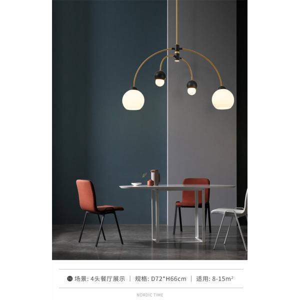 Nordic design creative glass chandelier living room bedroom dining room Willow Chandelier(WH-MI-362)