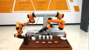 Wholesale Collaborative Robot Of AUBO i16 Cobot With 6 Axis Robotic Arm For Tea Making As Service Robot from china suppliers