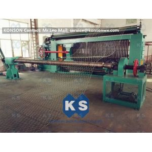 Hexagonal Wire Mesh Machine Woven Wire Mesh Machinery With 95% Aluminium Alloy