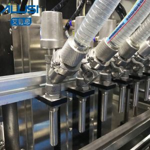 Liquid Lotion Quantitative Bottle Filling Machine Piston Automatic Four Nozzle