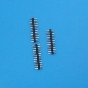 Wholesale Straight Angle 14 contact Pin Header Connector with Gold / Tin Plated Surface mounting type from china suppliers