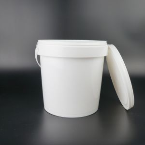 Customizable Logo Plastic Food Pail IML Thermal Transfer Screen Printing