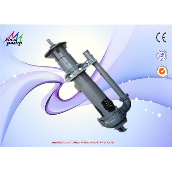 Rubber Lined Corrosive Vertical Submerged Pump , Semi Open Horizontal Submersibl
