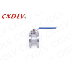 China Wafer Ball Valve With RPTFE Or PPL Sealing Ring on sale