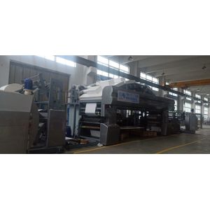 1350mm Hot Air IR Drying Curved Thin Paper Coating Machine