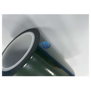 Wholesale 35 μm Dark Green LDPE Uv Cured Silicone Coating Release Film Without Silicone Transfer No Residuals Mainly for Tape from china suppliers