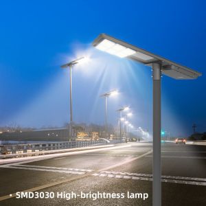 100w Typell 1710*368*75mm Solar Street Light With Optic 3000K 4000K 5000K 6500K