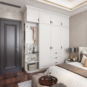 Wholesale Modern Design Wooden Master Wardrobe with Customization and Home Furniture from china suppliers