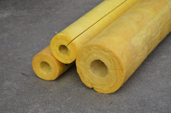 Quality High Temp Glass Wool Pipe Insulation for sale
