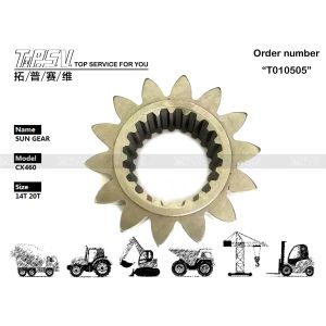 Wholesale Depends On Size CS460 Excavator Swing 1 Stage Sun Gear for High Durability Excavator Transmission System from china suppliers