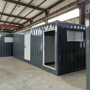 Breathable Container House for Easy Install Mobile Public Restroom at Constructi