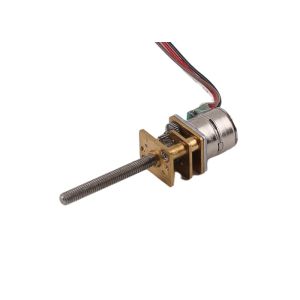 Geared Stepper Motor With Lead Screw