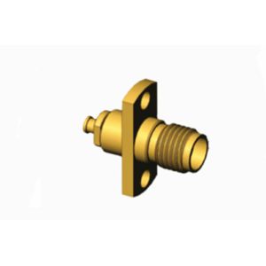 K2.92 Series Brass Material Female Cable Connector For 1#Semi-rigid / Flexible