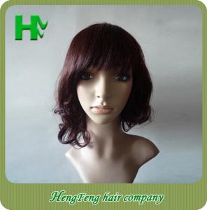 Wholesale Curly Wave 10 Inch Full Lace Human Hair Wigs With Baby Hair from china suppliers