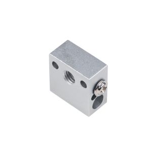 Aluminum Alloy 20*20*10mm 7g 3D Printer Heating Block Use For CR10