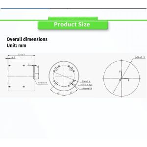 RS422 Output Inertial Navigation Servo Tracking Head UBTPT300Y for Optimal