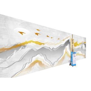 62kg Wall Mural Printer Machine Automatic Surface Tracking