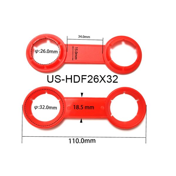 HDPE Plastic Bottle Handles With 2 Pack Design For 38mm Diameter Bottle Neck Holder