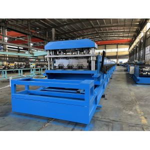 Customized Design Floor Deck Roll Forming Machine With Chain Drive System And