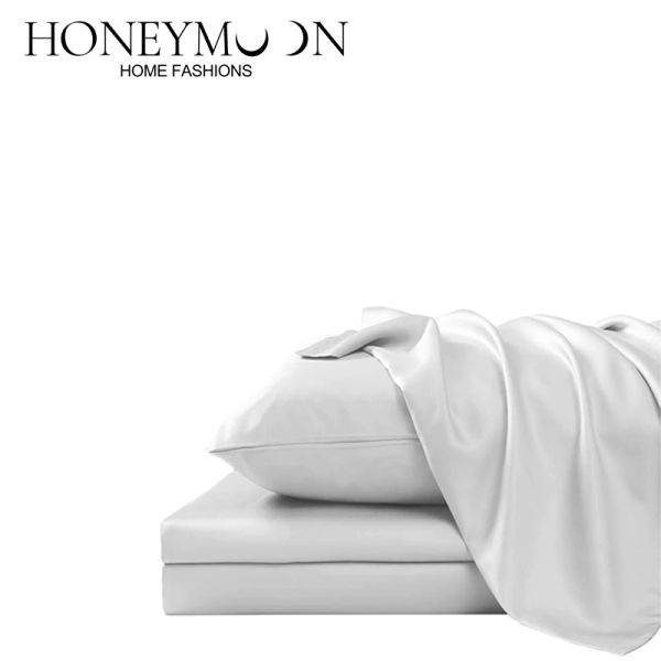Plain Dyed Cotton Lyocell 300T Sheet Set Luxurious Softness for Your Wedding Bedding