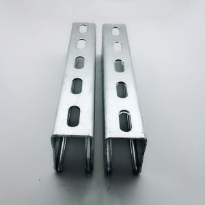 Wholesale Slotted U Channel Pre Galvanized Strut C Channel Easy Installation Max. 2.50kg/m Load Capacity from china suppliers