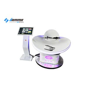 White Virtual Flight Simulator , 360 Degree Virtual Reality Motion Simulator