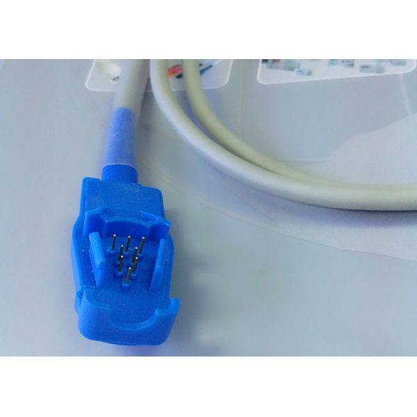 Ohmeda TuffSat / 3775 Adult Finger Clip SPO2 Probe Sensor 8 Pin , Envitec Shell