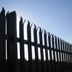 ISO9001 6ft Palisade Security Fence Powder Coated Easily Assembled